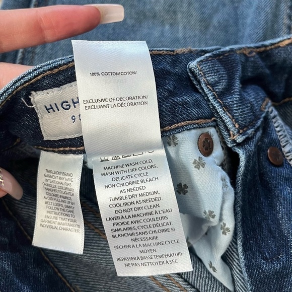 LUCKY Brand | 90s High Rise Straight Leg Jeans Size 24 - Picture 10 of 10